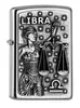 Zapalova? Zippo Libra znamení zv?rokruhu Váhy chrom Street Náhled obrázku produktu 3
