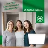 LED Deckenleuchte 14W 3000 lm 4000 K 3x42x42 cm Tava weiß Produktbild-Vorschau 19