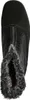 A top-down view of a black boot with gray fur lining. Náhľad obrázku produktu