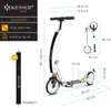 KESSER® Cityroller Scooter 205mm Räder PolyurethanBig Wheel Produktbild-Vorschau 7