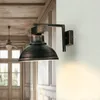 Wandlampe E27 in Kupfer antik Metall Holz Wohnzimmer Küche Produktbild-Vorschau 1