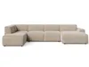 GrainGold Ecksofa U-Form Links Belluno - Ecksofa mit Produktbild-Vorschau 2