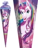ROTH Schultüte groß Einhornportrait mit Glitzer 85 cm eckig Produktbild-Vorschau 3