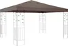 Ersatzdach für Pavillon 3x3m Beigegrau Ersatzbezug Produktbild-Vorschau 1