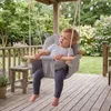 Babyschaukel Holz mit Sicherheitsgurt | Produktbild-Vorschau 3
