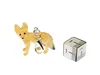 Wüstenfuchs Charm Anhänger Bettelarmband Miniblings Wald Produktbild-Vorschau 2