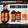 Beheizbare Weste USB, elektrische Heizweste mit 9 Produktbild-Vorschau 3