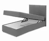 AX LIVING Boxbett Merea Boxspringbett Grau mit Bettkasten Produktbild-Vorschau 3