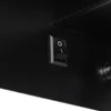 Moderne Wandleuchte Schwarz inkl  LED mit USB Thijs Produktbild-Vorschau 7