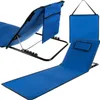 Chaise longue de plage avec dossier et coussin pour le cou Voir les images du produit 1