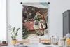 MuchoWow® Wandteppich Wandbehang Weihnachten - Porträt Produktbild-Vorschau 3