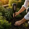 MasterLED 8er Set Solar Gartenfackel 51cm Flammen-Effekt Produktbild-Vorschau 4