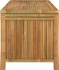 A front view of a bamboo storage chest. Produktbild-Vorschau