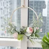 Omgoods -  di fiori artificiali con peonie e foglie verdi - Anteprima dell’immagine prodotto 4