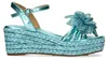 Misstyl by Laura Vita Damen Sandalette Glanz Perlenblüte Produktbild-Vorschau 4