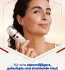 A woman is holding a NIVEA product, with text describing its benefits. Náhled obrázku produktu