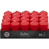 HOFER Candele Stumpen 40 pz - Rosso 4×7 cm - Non Anteprima dell’immagine prodotto 10