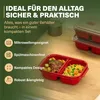 Viwares Bento Box 1200 ml s přihrádkami – sada 5 kusů, Náhled obrázku produktu 4