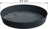 Pot de fleur avec soucoupe Diamètre 30 cm Plante anthracite Voir les images du produit 3