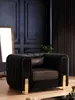 Medusa Sessel Luxus Einsitzer Couch Textil Polster Möbel Produktbild-Vorschau 2