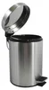 MSV kleiner Treteimer fur Bad/Toilette - silber glanzend - Produktbild-Vorschau 10