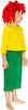 A child wearing a costume. Anteprima dell’immagine prodotto