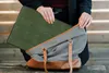 MuchoWow® Laptop Hülle 14 ZollLeder - Grün - Tierhaut Produktbild-Vorschau 6