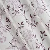 Gardine FIONA weiß violett 140x250 cm  Ösen Ösenvorhang Produktbild-Vorschau 3