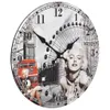 vidaXL Wanduhr Vintage Marilyn Monroe 30 cm Produktbild-Vorschau 3