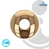 tecuro DESIGN-Hahnrosette 1/2 Zoll Ø 22 mm x Ø 61 mm x 5 mm Produktbild-Vorschau 4