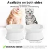 2 Stück geneigte Katzennäpfe, die erhöhten Katzennäpfe Produktbild-Vorschau 4