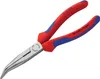 A pair of long-nose pliers with red and blue handles, isolated on a white background. Anteprima dell’immagine prodotto