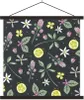 MuchoWow® Textilposter Sommer - Blumen - Zitrusfrüchte - Produktbild-Vorschau 1