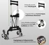 Alu Treppensteiger Sackkarre 70 kg klappbar extra hoch 109 Produktbild-Vorschau 3