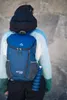 Atchi faltbarer Rucksack 22 Liter, dunkelblau (petrol) Produktbild-Vorschau 2