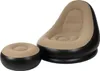An inflatable chair and ottoman set on a white background. Produktbild-Vorschau