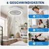 Smart Deckenventilator mit Licht und Fernbedienung Produktbild-Vorschau 3