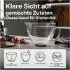 Rührschüssel aus Glas für KitchenAid 4.8L – Griff, Ausguss Produktbild-Vorschau 2