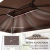 Outsunny Tetto Di Ricambio Sostitutivo Per Gazebo Da Anteprima dell’immagine prodotto 4