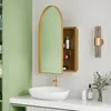 MODFU Miroir De Salle De Bain Avec Armoire Murale - Meuble Voir les images du produit 2
