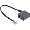 InLine® TAE Adapterkabel, RJ11 Stecker auf TAE-F Buchse, Produktbild-Vorschau 1