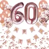 Oblique Unique 60. Geburtstag Party Deko Set - Girlande + Produktbild-Vorschau 1