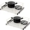 set di 2 cassetti telescopici bremermann - 60 cm con Anteprima dell’immagine prodotto 1