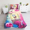 Pościel w zestawie Sponge Bob niebieski 140x200, 70x90 cm Podgląd zdjęcia produktu 9