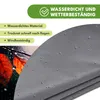 KRUMAD Sonnensegel, 3x3m, Grau, Dreieckig, UV-Schutz 95%, Produktbild-Vorschau 3