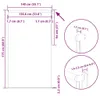vidaXL zatemňovací roleta zelená 140x175cm šířka látky Náhled obrázku produktu 6