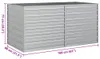 vidaXL Garten-Hochbeet 160x80x77 cm Verzinkter Stahl Produktbild-Vorschau 8