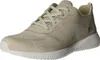 A single beige Skechers sneaker is shown from a side-angle on a white background. Voir les images du produit