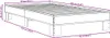 vidaXL Bettgestell Braun Eichen-Optik 90x190 cm Produktbild-Vorschau 7