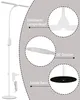 ZMH lampa podłogowa LED ściemnialna lampa do czytania do Podgląd zdjęcia produktu 8